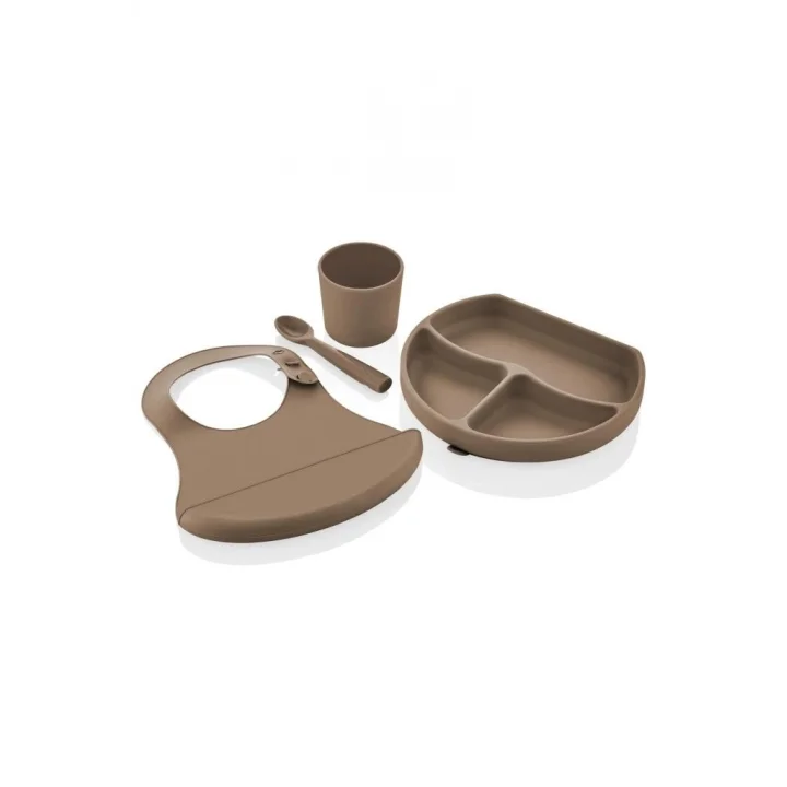 Mey İthalat®  Silikon Beslenme Seti 728 Latte