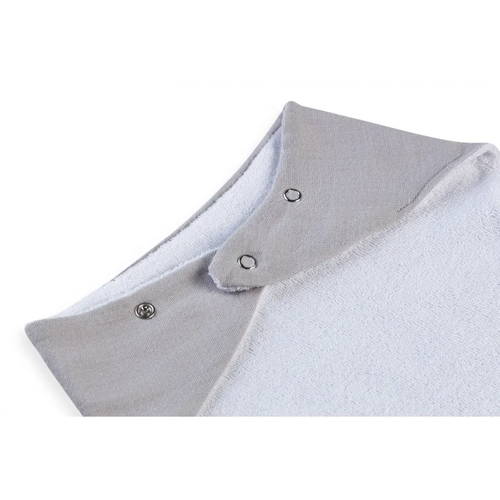 Mey İthalat® Silikon Diş Kaşıyıcılı Müslin Önlük 736 Gri