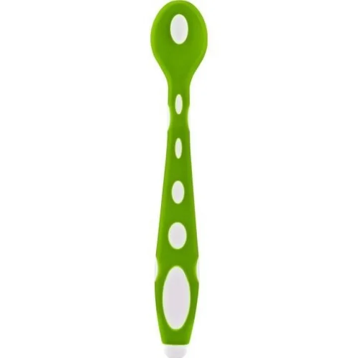 Mey İthalat®  Silikon Mama Kaşığı 563 Mavi Yeşil