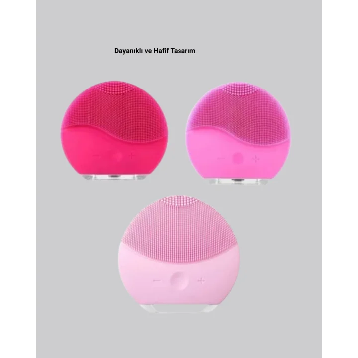 Mey İthalat® Silikon Yüz Temizleme ve Masaj Aleti – Su Geçirmez, Taşınabilir ve Cilt Dostu