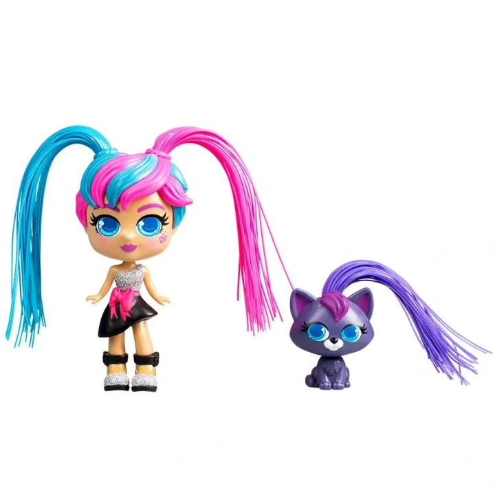 Mey İthalat®  Silverlit Curli Girls Bebek ve Hayvan