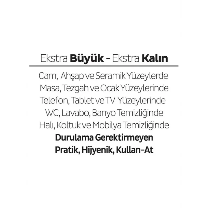 Mey İthalat®   Yüzey Temizlik Havlusu 100 Adet Lilyum Pembe