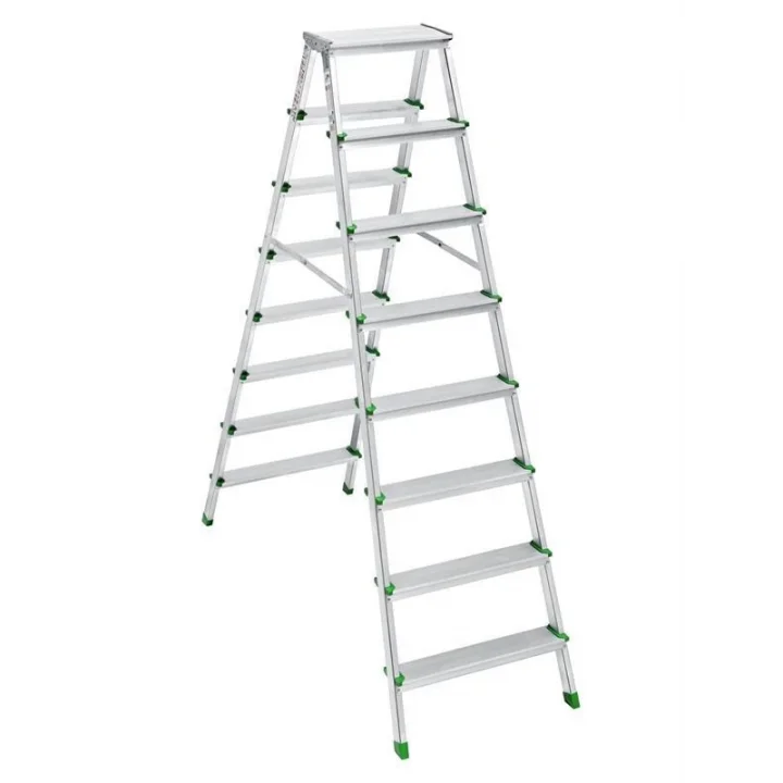 Mey İthalat® SM Saraylı 8+8 Çift Taraflı Alüminyum Merdiven