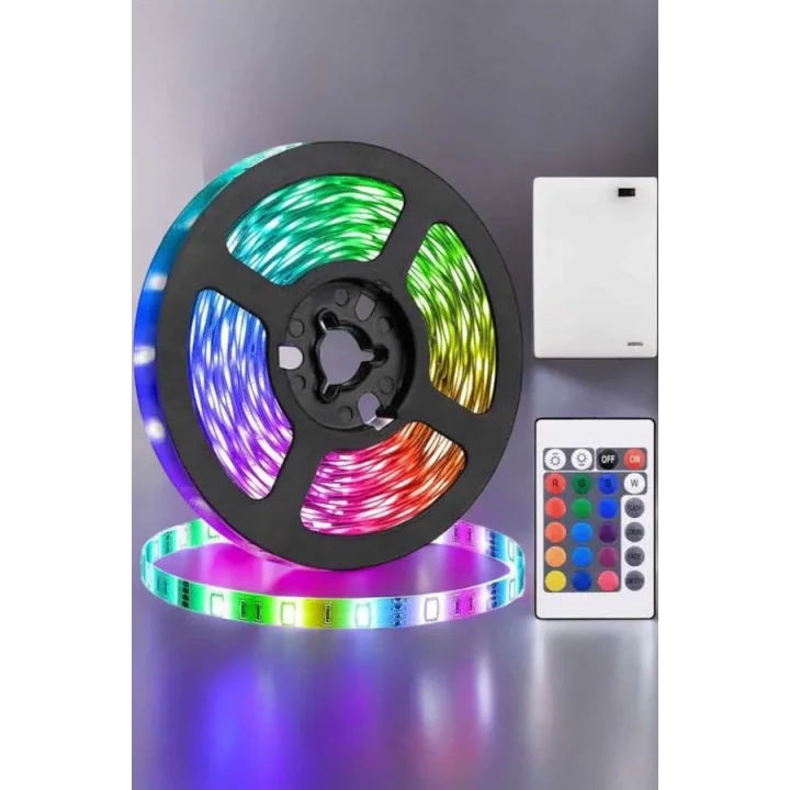 Mey İthalat® Smart Şerit Led TV Arkası Renkli Kumandalı 10 Metre