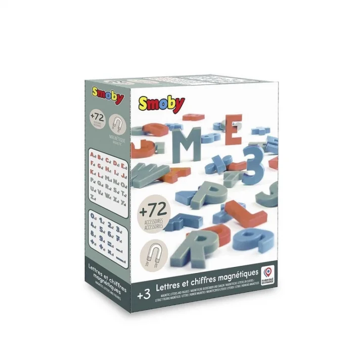 Mey İthalat® 72 Magnetic Letters & Numbers