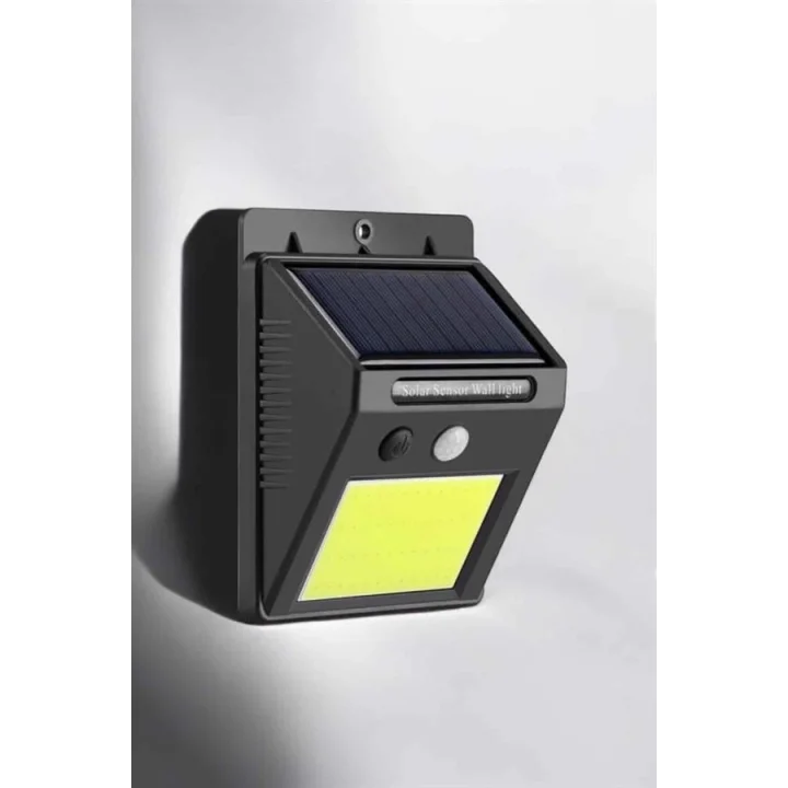 Mey İthalat® Solar Güneş Enerji Panelli Sensörlü Lamba Enerji Tasarruflu