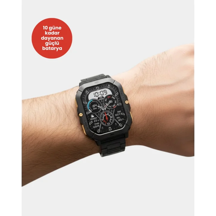 Mey İthalat® SQ-18 AMOLED Akıllı Saat