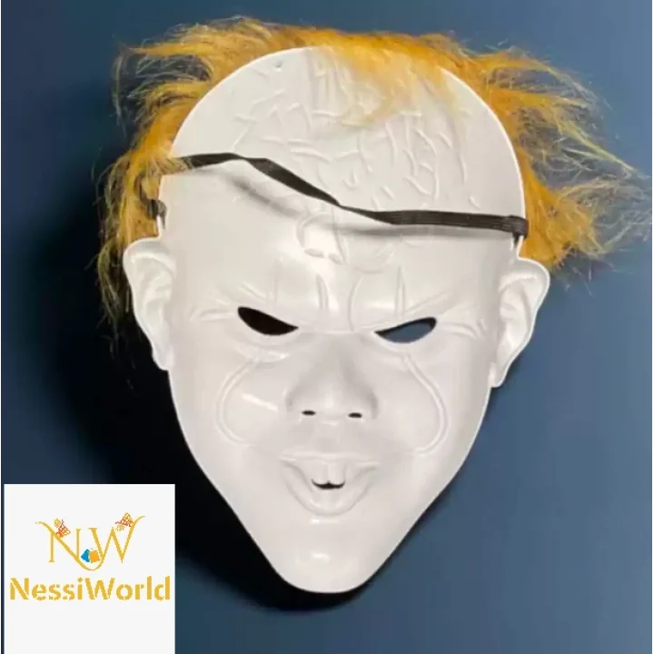 Mey İthalat® Stephen King&amp;#39;s Korkutucu Joker Maske 31x22 cm