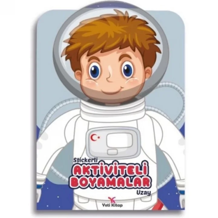 Mey İthalat® Stickerli Aktivite ve Boyamalar Uzay