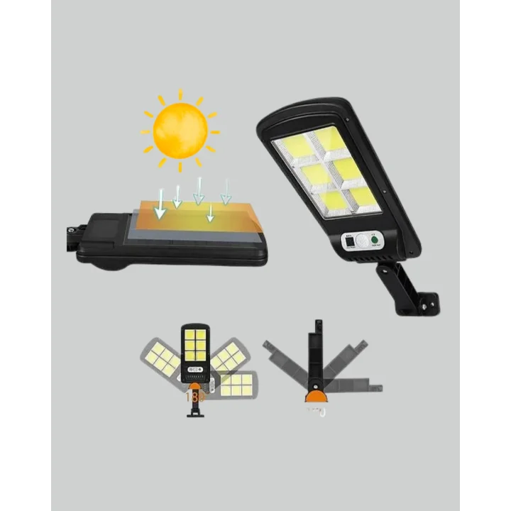 Mey İthalat® STL616 SENSÖRLÜ SOLAR SOKAK LAMBASI