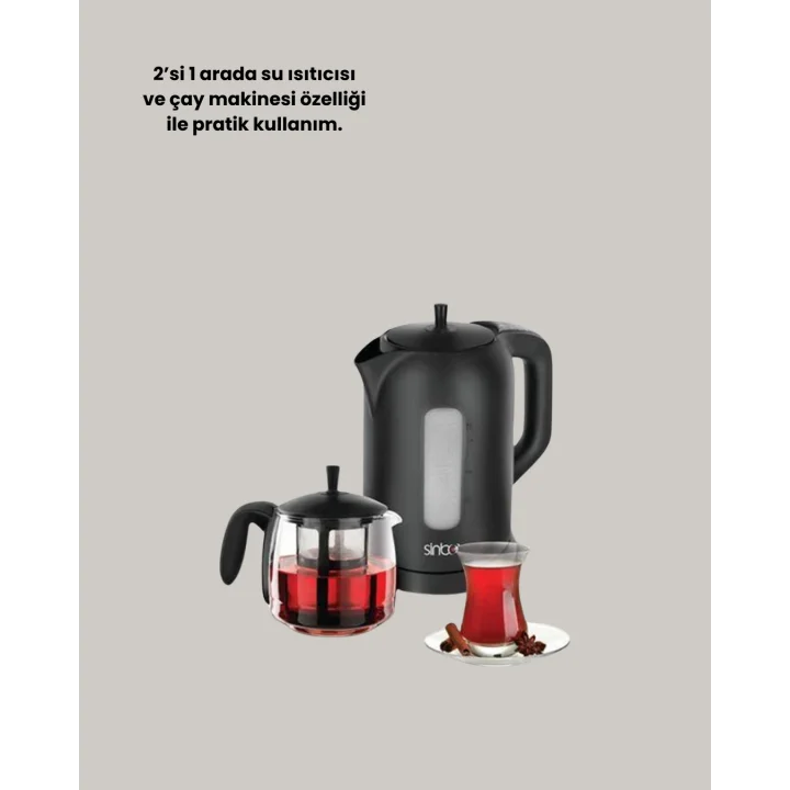 Mey İthalat® STM 5840 Elektrikli Çay Makinesi