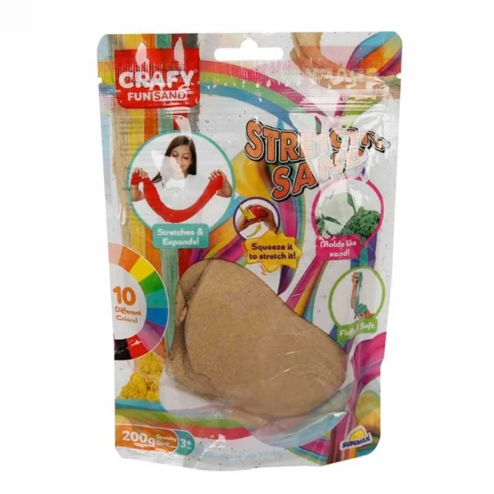 Mey İthalat® Streç Oyun Kumu Naturel 200 gr