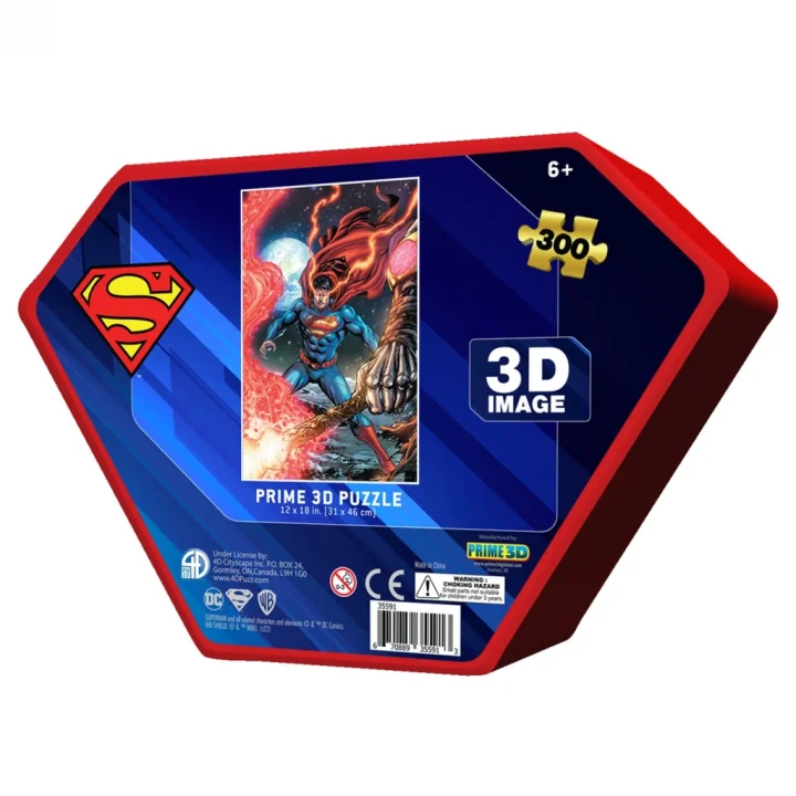 Mey İthalat® Superman 300 Parça Puzzle 35591 - Metal Kutu