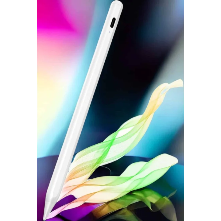 Mey İthalat® Tablet Kalemi Stylus Pen Dokunmatik Kalem Android Ve İOS Uyumlu Şarjlı
