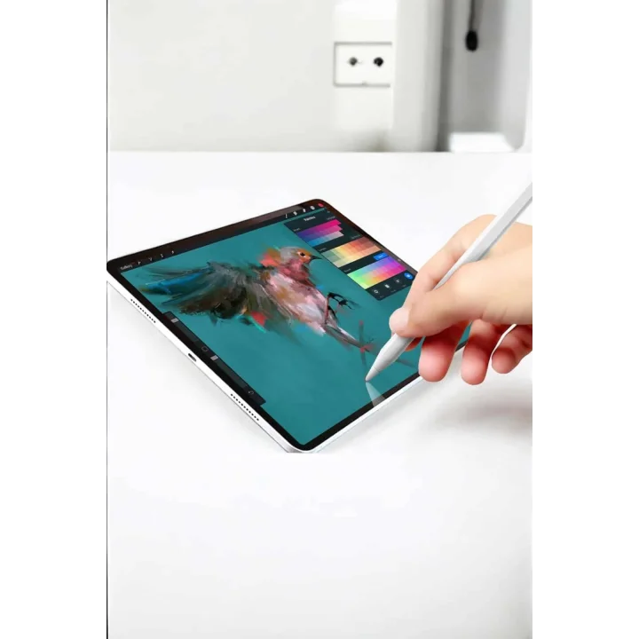 Mey İthalat® Tablet Kalemi Stylus Pen Dokunmatik Kalem Android Ve İOS Uyumlu Şarjlı