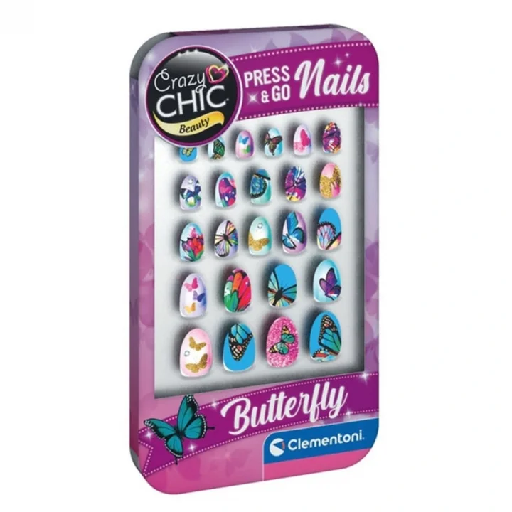 Mey İthalat® Tak ve Git Tırnaklar - Kelebek