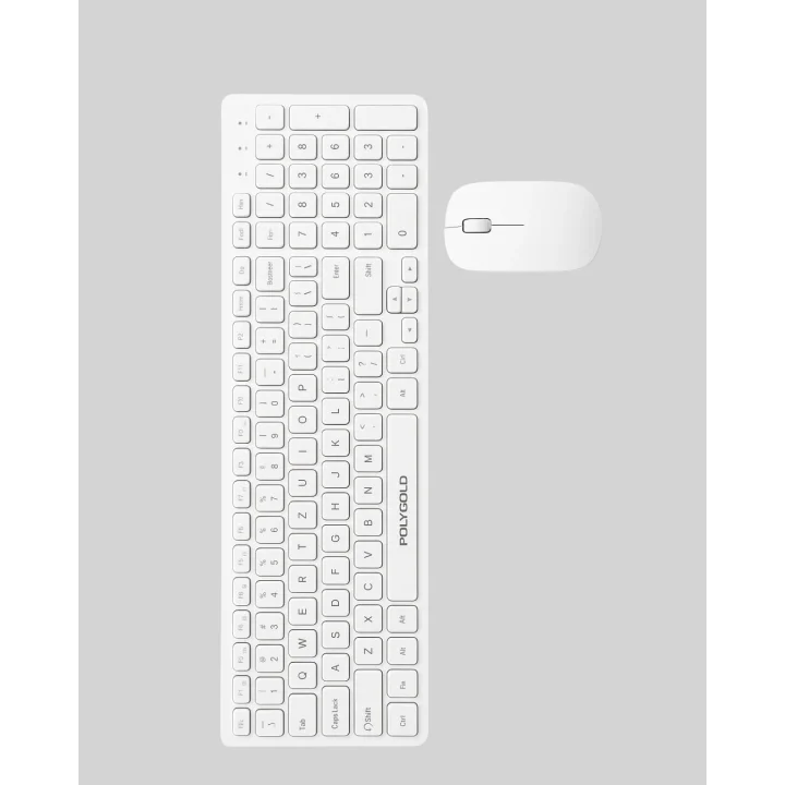 Mey İthalat® Tam Boy Kablosuz Klavye Mouse Seti - Gelişmiş Bağlantı ve Sessiz Performans