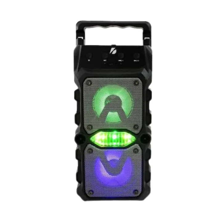 Mey İthalat® Taşınabilir Kablosuz Bluetooth Hoparlör Uzun Pil Ömrü Led Işıklı