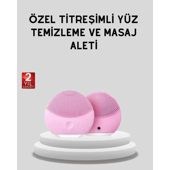 Mey İthalat® Taşınabilir Silikon Masaj Aleti – Derin Temizlik, Yüz ve El Kullanımına Uygun