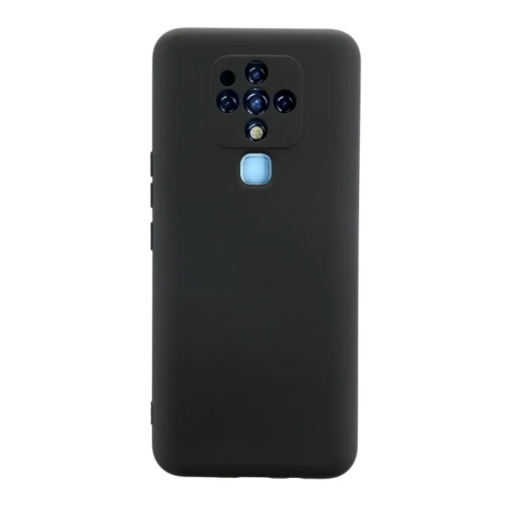 Mey İthalat®  Tecno Camon 16 Kılıf Nano içi Kadife Silikon - Siyah