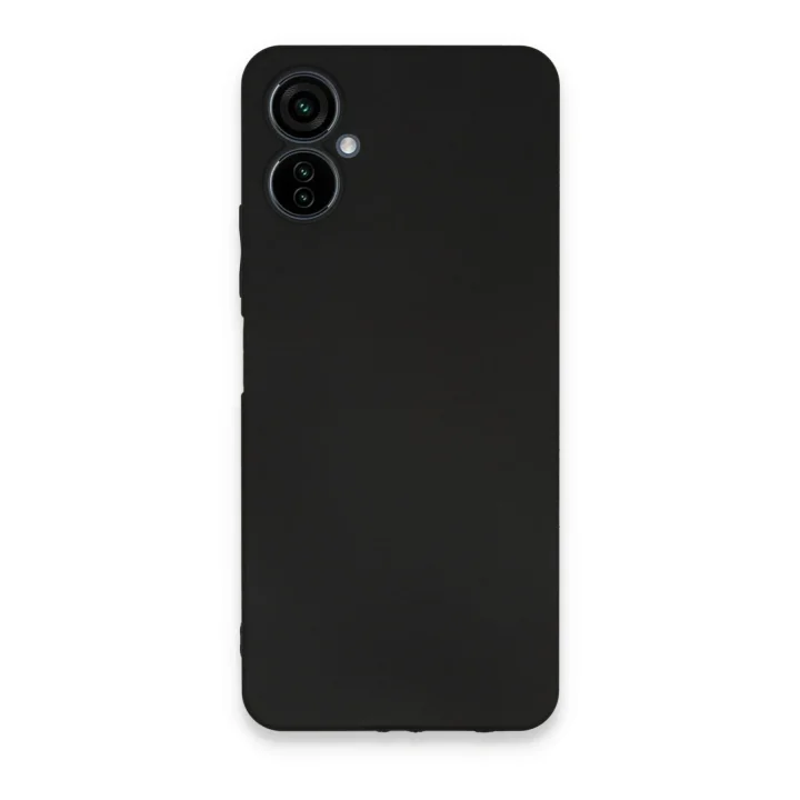 Mey İthalat®  Tecno Camon 19 Neo Kılıf First Silikon - Siyah