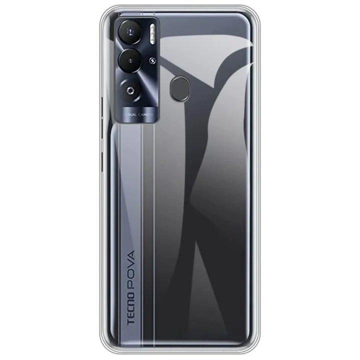Mey İthalat®  Tecno Pova Neo Kılıf Lüx Şeffaf Silikon