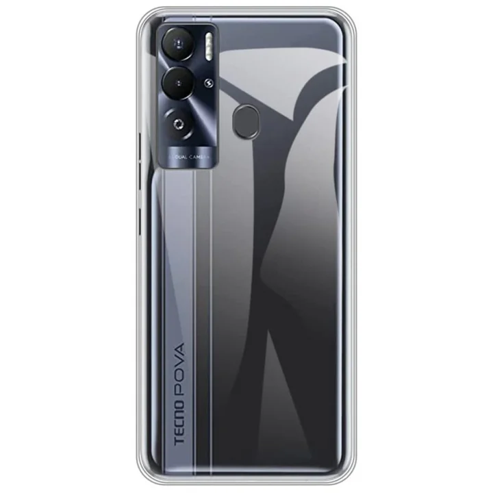 Mey İthalat®  Tecno Pova Neo Kılıf Lüx Şeffaf Silikon