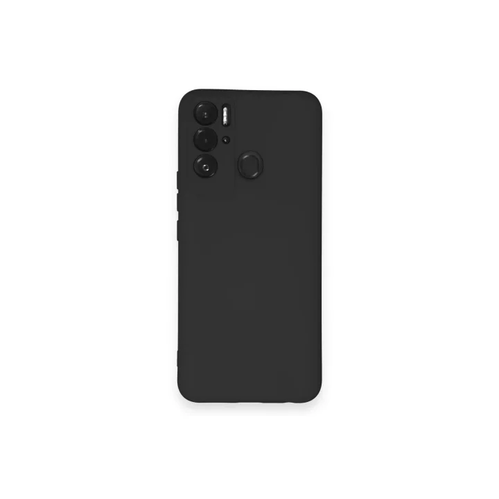 Mey İthalat®  Tecno Pova Neo Kılıf Nano içi Kadife Silikon - Siyah