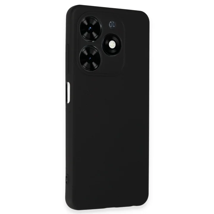 Mey İthalat®  Tecno Spark Go 2024 Kılıf First Silikon - Siyah