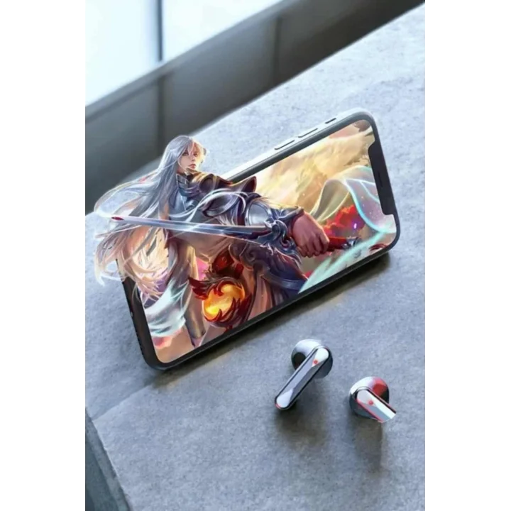 Mey İthalat® Telefon Standlı Bluetooth Kulaklık Aynalı Yüksek Ses Kaliteli