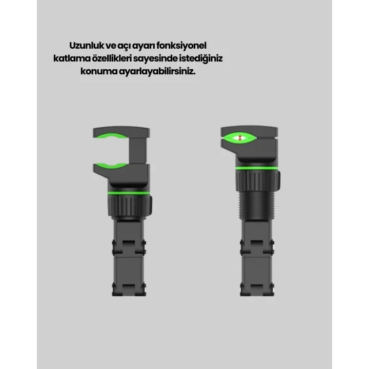 Mey İthalat® TELEFON TUTUCU AYNAYA TAKMALI