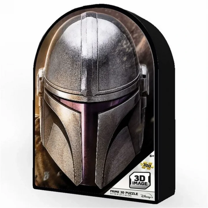 Mey İthalat® The Mandalorian Metal Kutu Puzzle 300 Parça