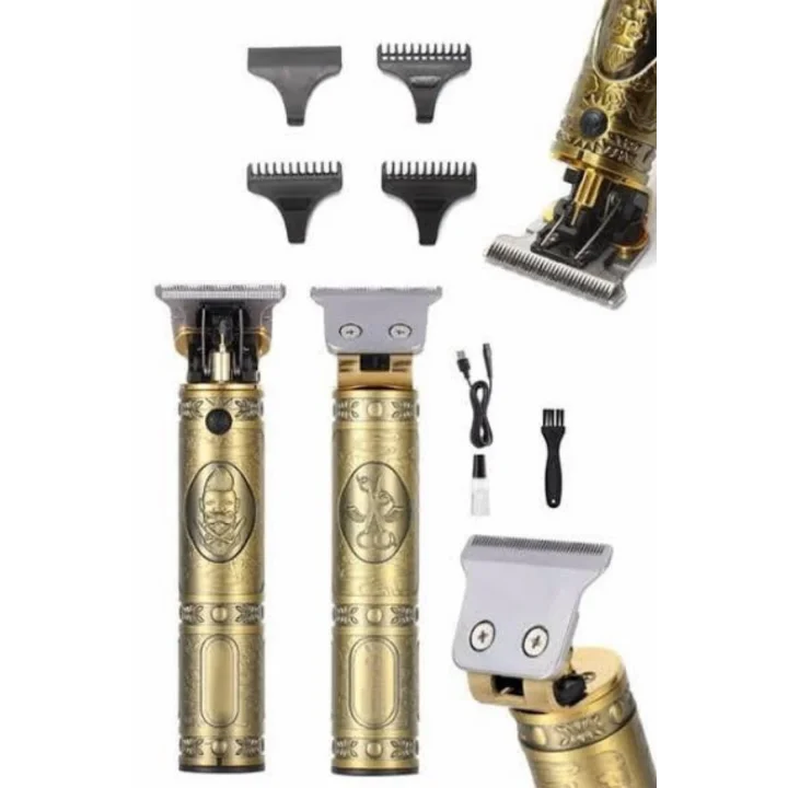 Mey İthalat® Tıraş Makinesi Şarjlı Çizik Tıraş Paslanmaz Çelik Bıçaklı 4 Taraklı