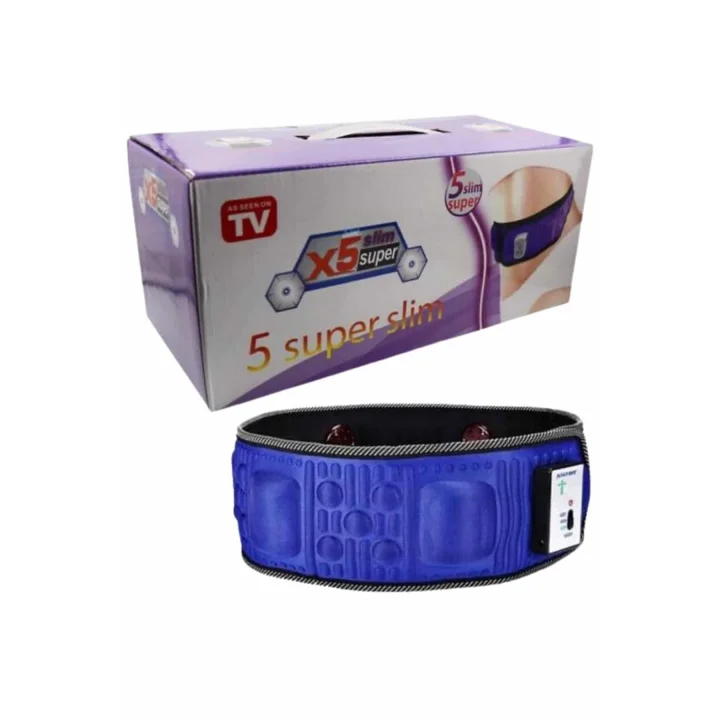 Mey İthalat® Kas Rahatlatıcı Masaj Kemeri 5 Titreşimli Motor