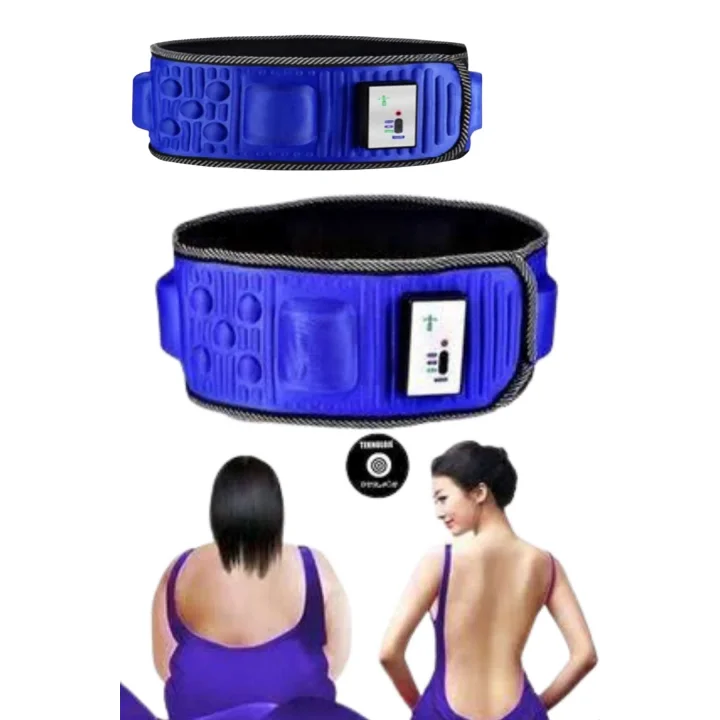 Mey İthalat® Kas Rahatlatıcı Masaj Kemeri 5 Titreşimli Motor