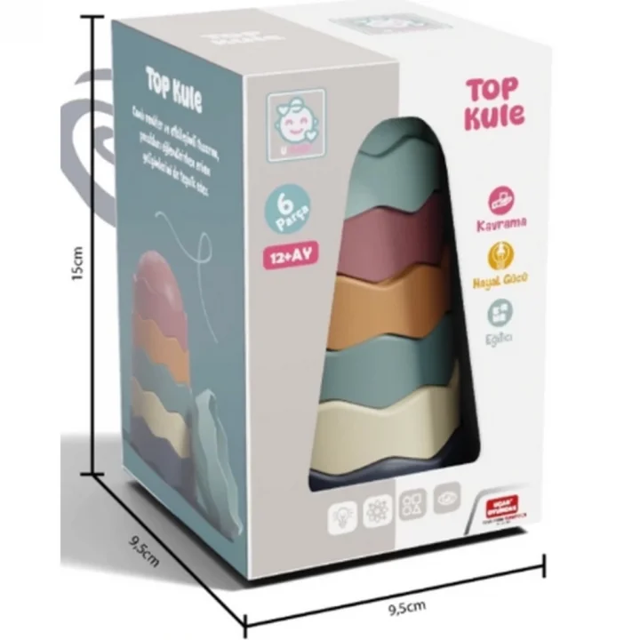 Mey İthalat® Top Kule 6 Parça