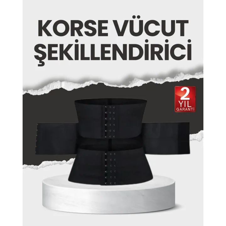Mey İthalat® Toparlayıcı Bel Korsesi Nefes Alabilen Elastik