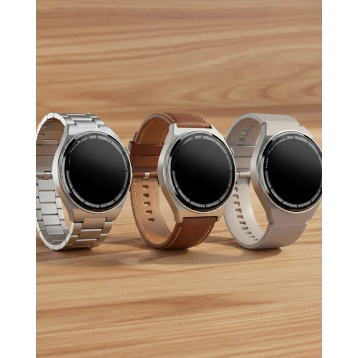 Mey İthalat® Torch Özellikli AMOLED Ekranlı Akıllı Saat Uzun Pil