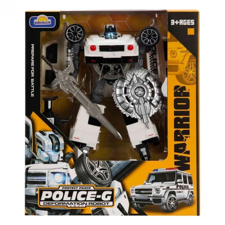 Mey İthalat® Transformer Police Robotları