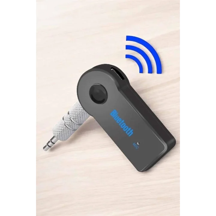 Mey İthalat® Tüm Araçlara Uyumlu Aux Car Bluetooth Kablosuz Araç Bağlantı Kiti