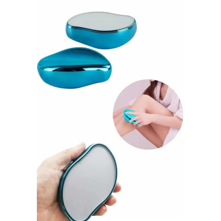 Mey İthalat® Tüy Silgi Kristal Epilasyon Acısız Ağrısız ve Pratik Epilasyon Aleti