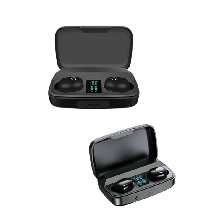 Mey İthalat® TWS Bluetooth Kulaklık 5.0 Bluetooth Bağlantılı Dokunmatik Kontrol Özelliği