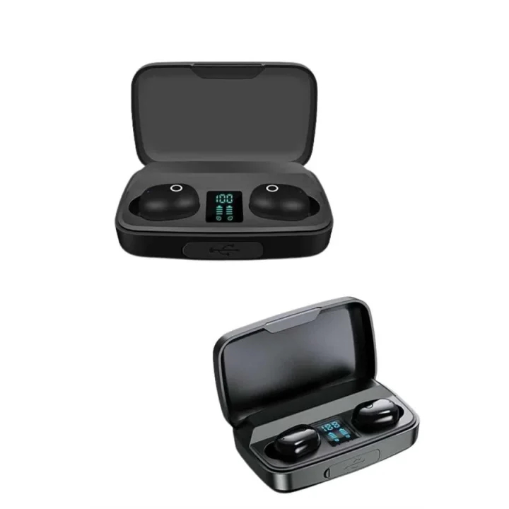 Mey İthalat® TWS Bluetooth Kulaklık 5.0 Bluetooth Bağlantılı Dokunmatik Kontrol Özelliği