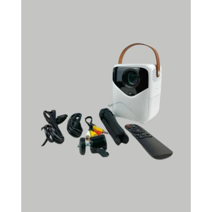 Mey İthalat® Ultra HD Çözünürlüklü Taşınabilir Projektör – 1920x1080 Piksel Görüntü Kalitesi