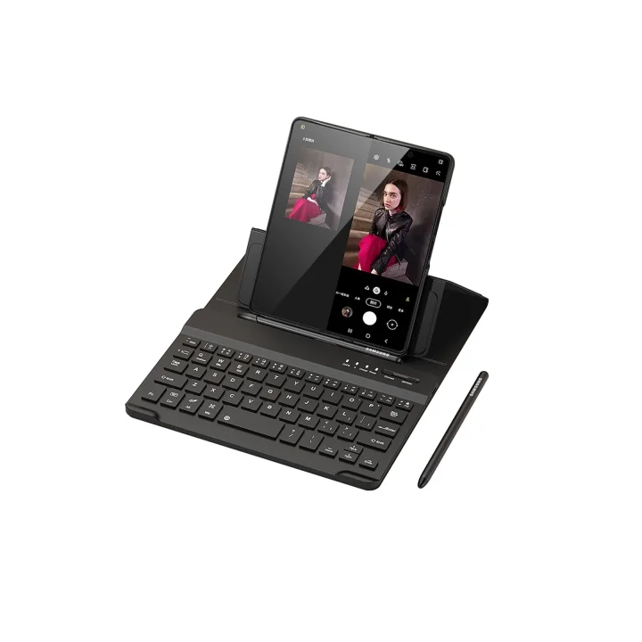 Mey İthalat®  Universal Universal Kılıf Fold Klavye - Siyah