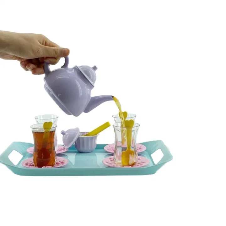 Mey İthalat® URT011-001 KUTULU İNCE BELLİ ÇAY VAKTİ