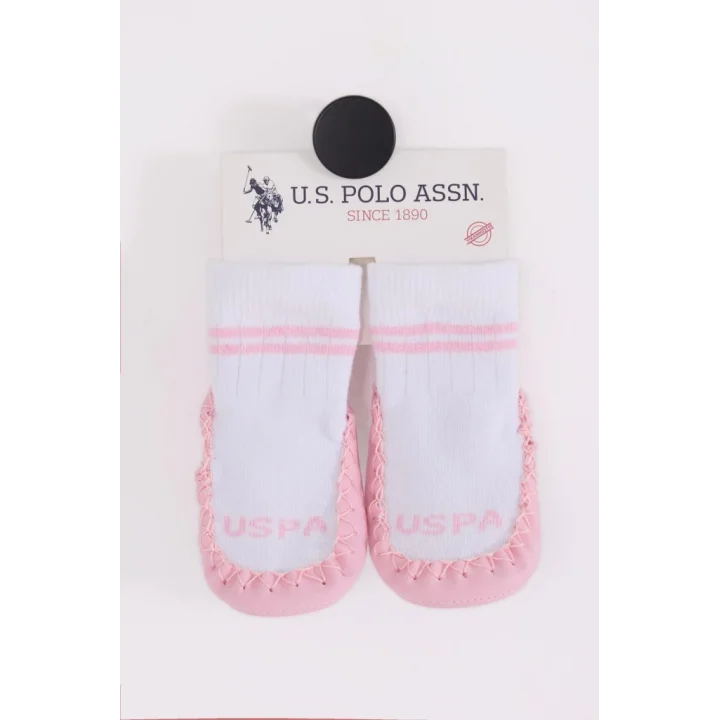Mey İthalat®   n Çarık Çorap USB2800 Beyaz-Pembe