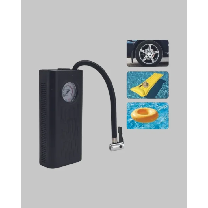Mey İthalat® USB Şarjlı Kompakt Elektrikli Hava Kompresörü 3000 mAh