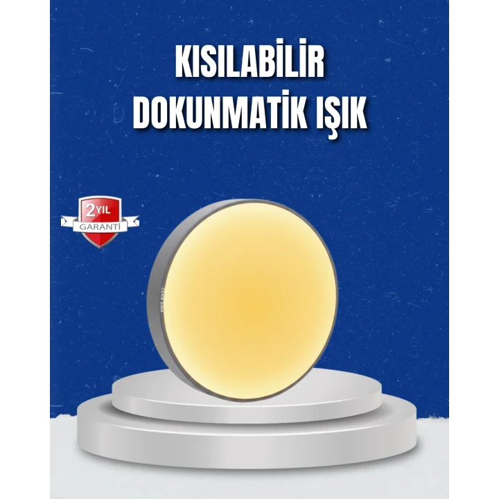 Mey İthalat® USB Şarjlı Sensörlü LED Lamba Otomatik Açılıp Kapanan
