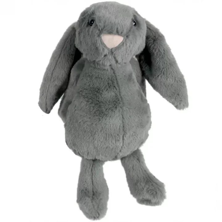 Mey İthalat® Uyku Arkadaşı Tavşan Peluş Gri 34 cm